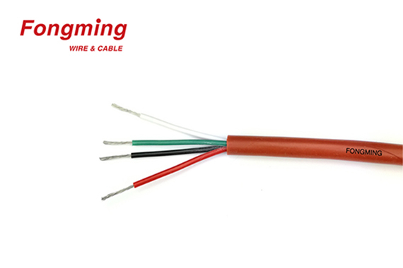 180C 1500V Silicone Rubber Insulated Shield EV Cable