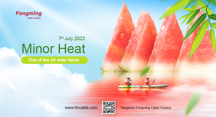Fongming cable:Minor Heat is here. As high temperature resistant wire and cable manufacturer, Fongming is never afraid of the heat.