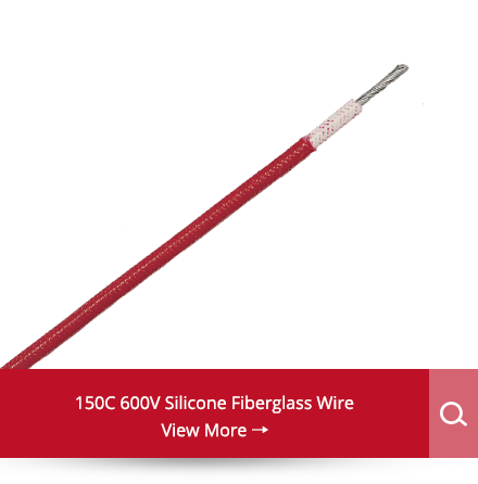 150C 600V Silicone Fiberglass Wire
