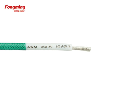 200C 600V UL3231 Silicone Fiberglass Wire
